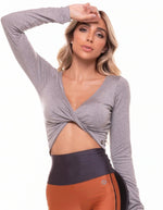  Bluse - Cropped longsleeve Top Karen - Vestem & Nova Cabana Activewear 