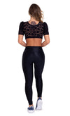 Leggings Leggings Atlétika Lace - Caju Brasil