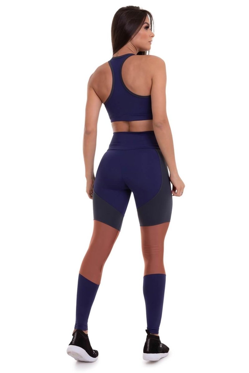  Leggings - Leggings NZ Colorblock - Cajubrasil & Nova Cabana Activewear 