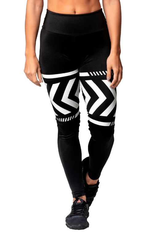  Leggings - Leggings Ethnic Metallic - Massam Fitness & Nova Cabana Activewear 