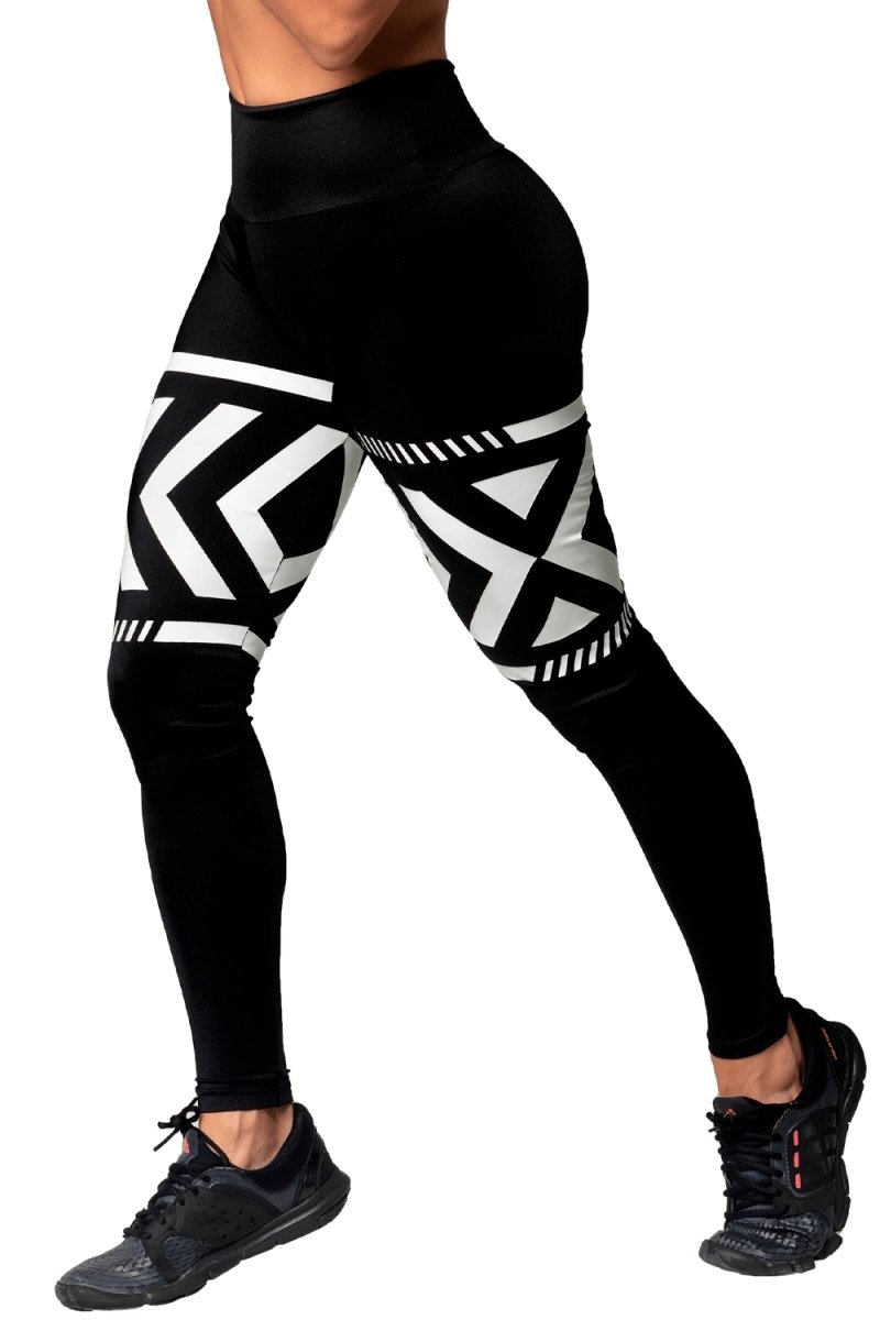  Leggings - Leggings Ethnic Metallic - Massam Fitness & Nova Cabana Activewear 