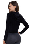  Cropped Sweatshirt - Long Sleeve Cropped Majesty - Cajubrasil & Nova Cabana Activewear 