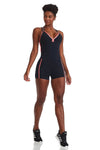  Overall - Short Jumpsuit Bodysuit NZ Cross - Cajubrasil & Nova Cabana Activewear 