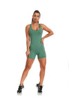  Jumpsuit - Short Jumpsuit Elastic - Massam Fitness & Nova Cabana Activewear 