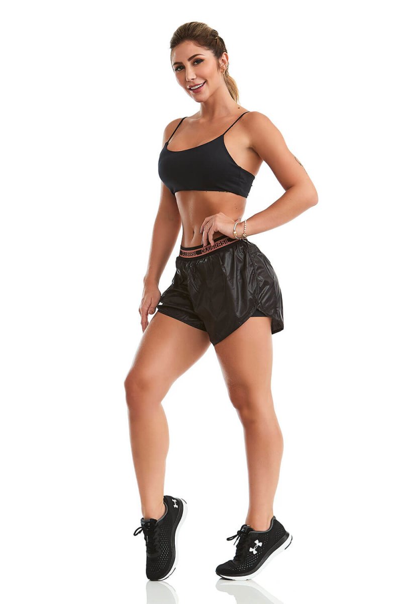  Shorts - Shorts Glossy - Cajubrasil & Nova Cabana Activewear 