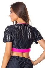  Cropped - Sleeve Cropped Fusion - Cajubrasil & Nova Cabana Activewear 