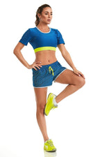  Cropped - Sleeve Cropped Fusion - Cajubrasil & Nova Cabana Activewear 